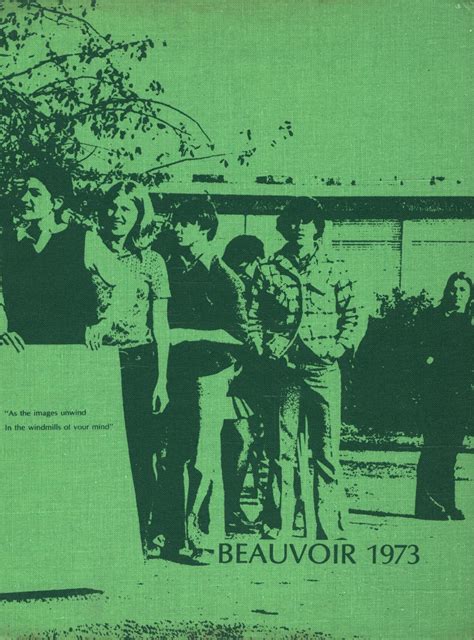 1973 yearbook from Jefferson Davis High School from Houston, Texas