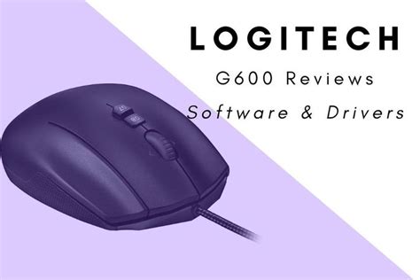 A Complete Guide To Logitech G600 Software. | Logitech, Mmo mouse, Software