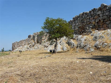 Tiryns Mycenaean archaeological site, Greece. Photo from Nea Tiryntha in Argolida | Greece.com