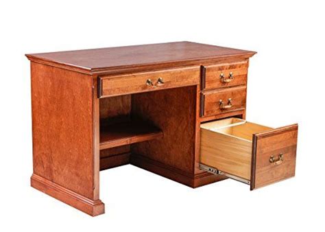 Forest Designs Traditional Alder Desk: 48W X 30H X24D with Pencil Drawer 48w Whitewash Oak ...