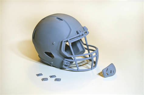 3D printing NFL Riddell Speed Mini Helmet with Padding • made with Photon MonoX・Cults