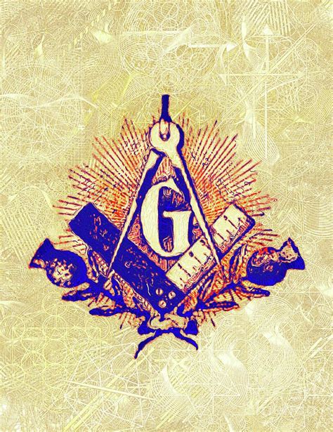 Freemason, Masonic, Symbols #30 Painting by Esoterica Art Agency - Pixels Merch