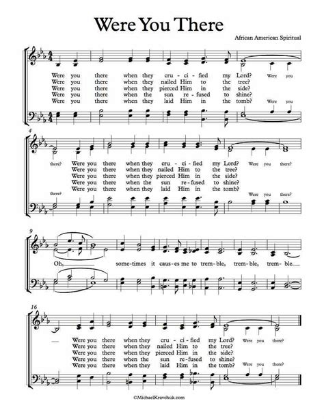 Free Printable Gospel Music Lyrics - Free Printable