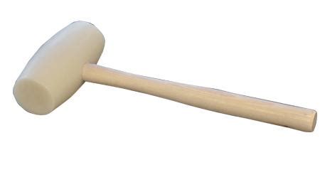 Meat Mallet with Plastic Head and Wooden Handle – Omcan