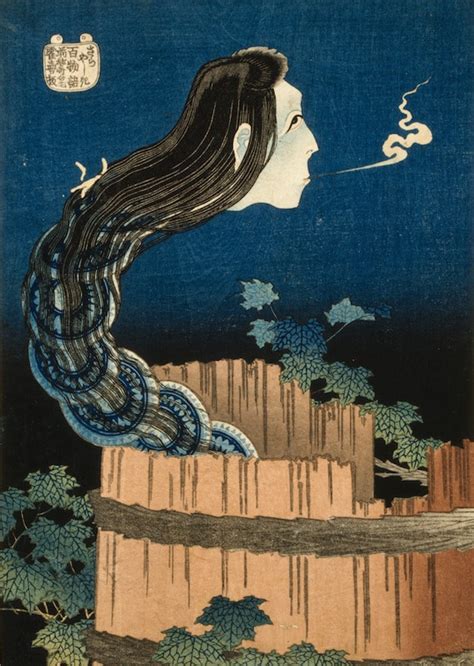 5 Japanese horror stories (illustrated by Hokusai) - Aleph