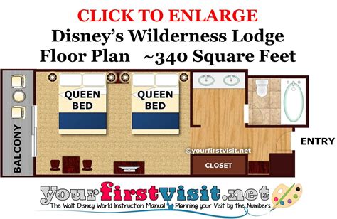 Photo Tour of a Standard Room at Disney's Wilderness Lodge - yourfirstvisit.net