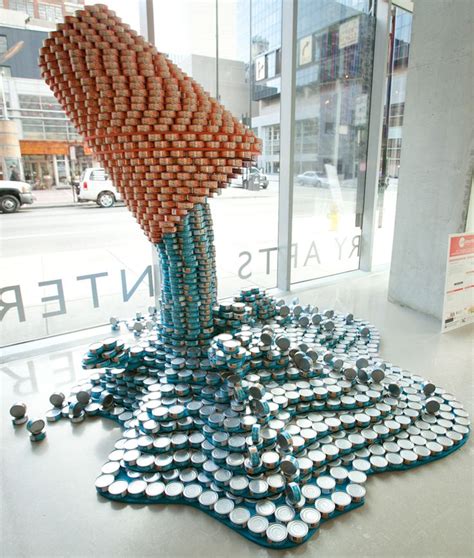 17 Best images about Can Art - Canstruction on Pinterest | Food bank, Sculpture and Public art