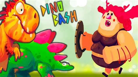 Dino Bash - Gameplay Walkthrough Android IOS #1 - YouTube