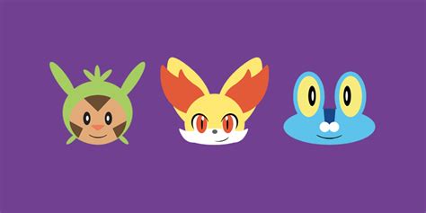 Pokemon: Kalos Starters by TomCyberfire on DeviantArt