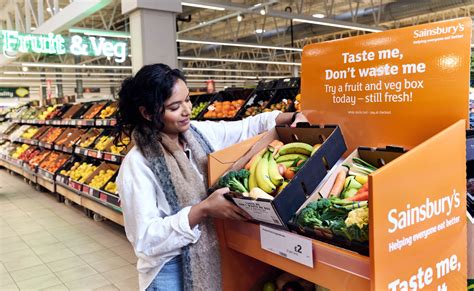 Sainsbury’s rolls out £2 ‘Taste Me, Don’t Waste Me’ fruit and veg boxes to help reduce food ...