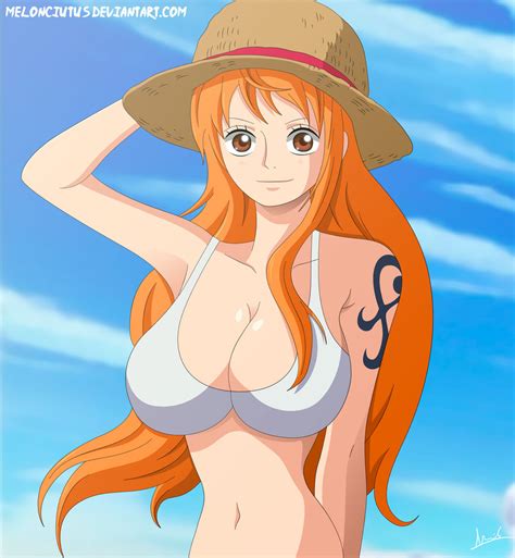 One Piece - Nami by Melonciutus on DeviantArt