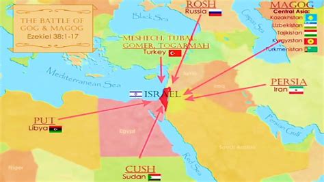 Ezekiel Israel Map