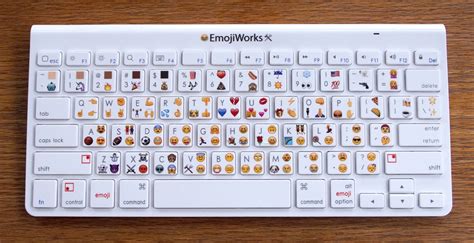 Physical Emoji Keyboard Featuring 120 Popular Symbols Can Be Yours For ...