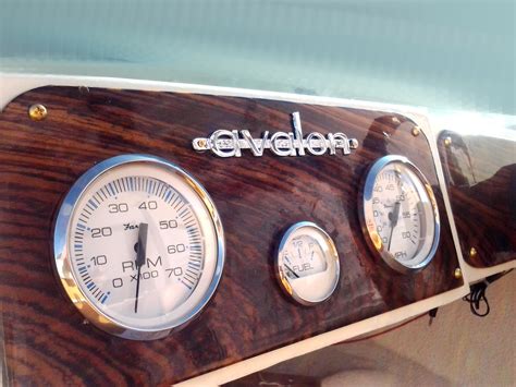 Boat Dashboard Panel | Refined Marine | Custom Boat Dashboards