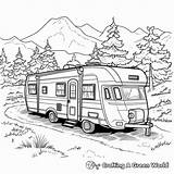 Camper & RV Coloring Pages  Free Printable sketch template