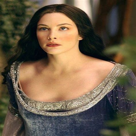 Liv Tyler as Arwen | Liv tyler, Lord of the rings, The hobbit