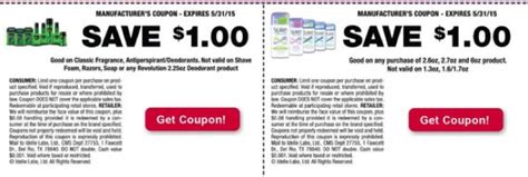 FREE Brut or Sure Deodorant at CVS! | Living Rich With Coupons®