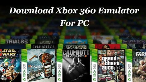 🥇 Descargar Xbox 360 Emulator en PC / Laptop (Windows 7/8/ 10)