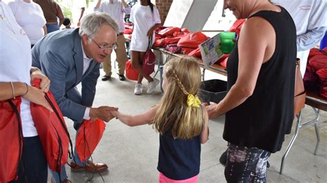 Volunteer options and free supplies at the First Day Festival in ...