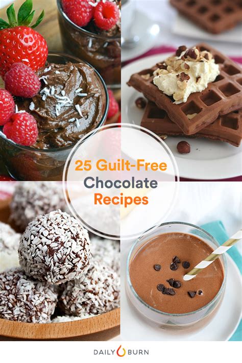 25 Insanely Delicious Healthy Chocolate Recipes | Life by Daily Burn