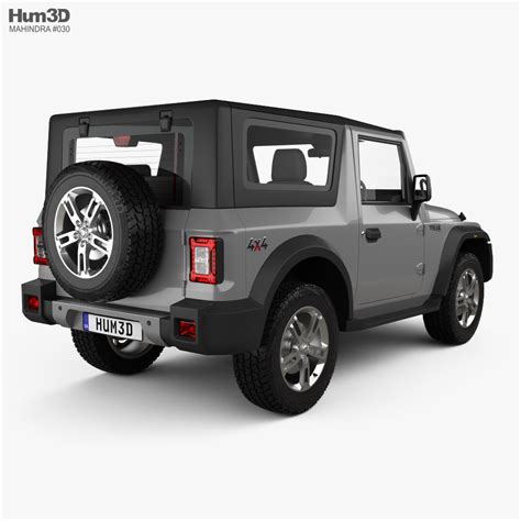 Mahindra Thar 2022 3D model - Vehicles on Hum3D