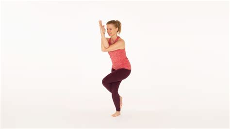 How to do Eagle pose Garudasana - Ekhart Yoga