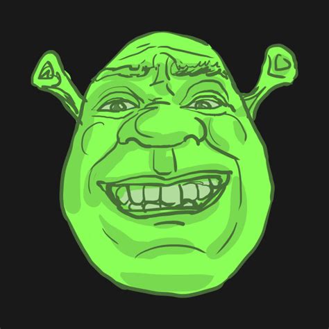 Shrek Face Printable