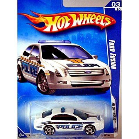 Hot Wheels - Ford Fusion Police Car - Global Diecast Direct