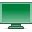 Monitor Icon - Iconza Green Icons - SoftIcons.com