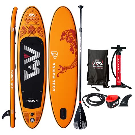 Aqua Marina Inflatable Stand Up Paddle Board with Premium SUP ...