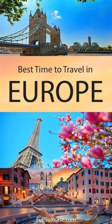 Best Time to Visit Europe (+ Where to Go When)