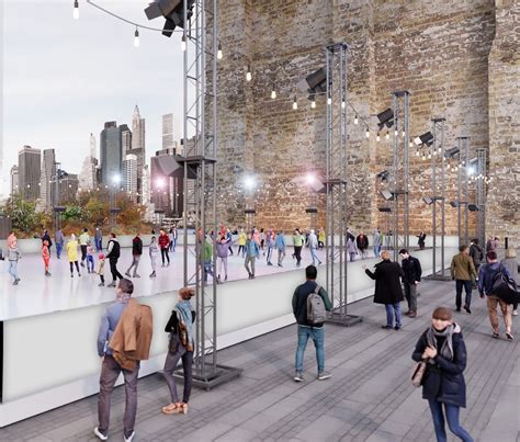 Ice Skating - Brooklyn Bridge Park