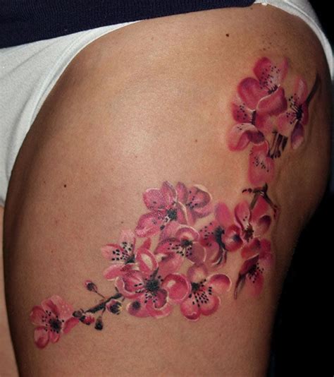 cherry blossoms tattoo | Tatuaggi di copertura, Idee per tatuaggi ...