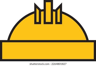 Building Construction Helmet Logo Construction Building Stock Vector (Royalty Free) 2264801827 ...