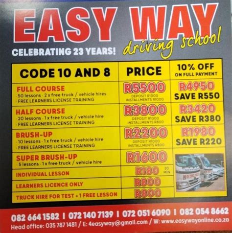 Easy Way Driving School | Empangeni