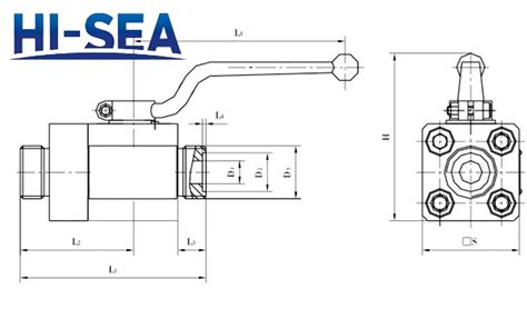 High Pressure Hydraulic Ball Valve