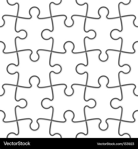 Jigsaw puzzle Royalty Free Vector Image - VectorStock