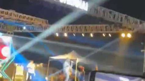 Shocking: Singer Benny Dayal gets hit by drone during Chennai live ...