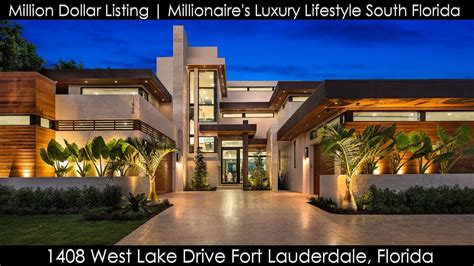 Million Dollar Listing | Millionaire's Luxury Home South Florida - YouTube