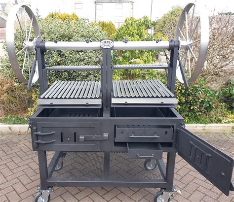 "BM G-5" Argentine Style Dual Grill (commercial) - BBQ Mates