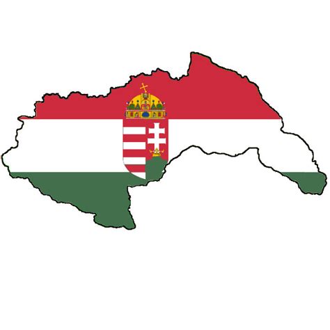 Flag map of Greater Hungary by stiivit on DeviantArt