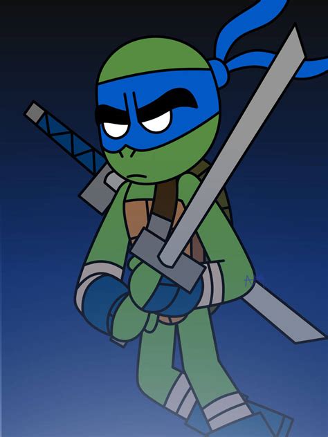 Leonardo - (Las Tortugas Ninja) by DipperElErizo on DeviantArt