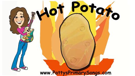 Hot Potato Song for Children (Official Audio Lyrics) Hot Potato Music with Pauses by Patty ...