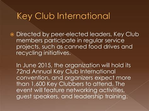 The 2015 Key Club International Convention