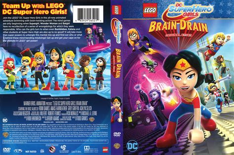 LEGO DC SuperHero Girls Brain Drain DVD Cover | Cover Addict - Free DVD, Bluray Covers and Movie ...