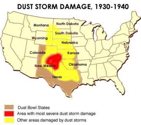 Dust Bowl timeline | Timetoast timelines