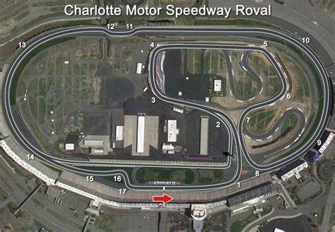 Charlotte Roval Map