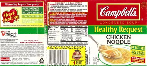 Campbell+Soup+Labels | Food printables, Food labels, Ag food