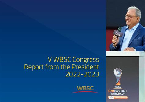 Report from the President 2022-2223