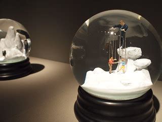 Snow globes by Walter Martin and Paloma Muñoz | Becky Stern | Flickr